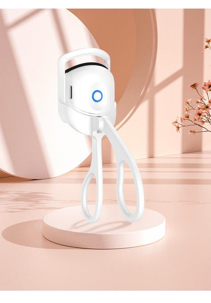 Portable electric eyelash curler