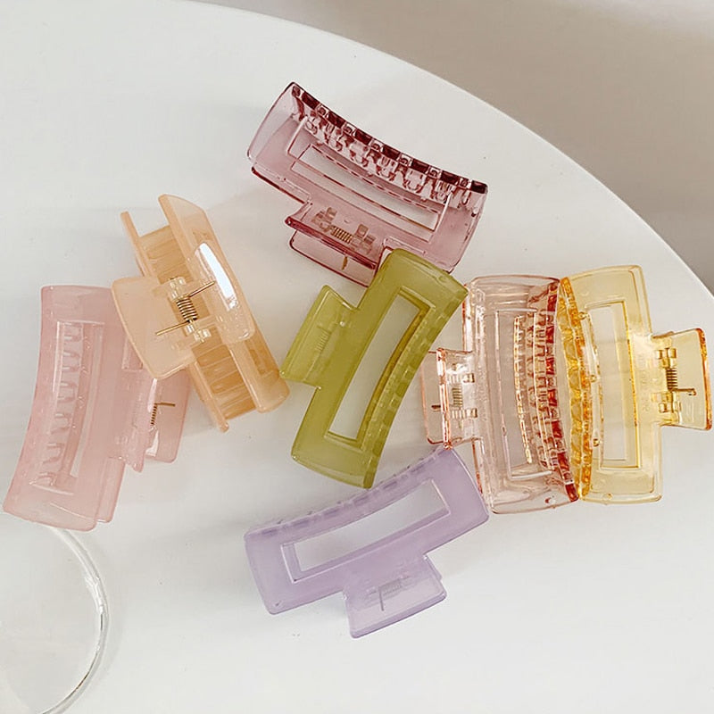 Acrylic Hair Claws for Women Girls Bath Clip