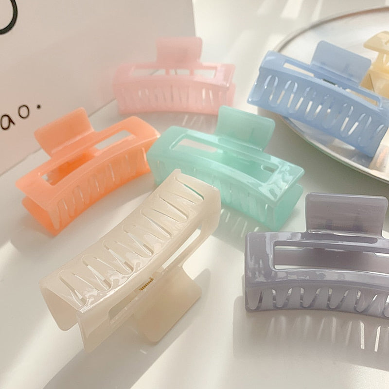 Acrylic Hair Claws for Women Girls Bath Clip