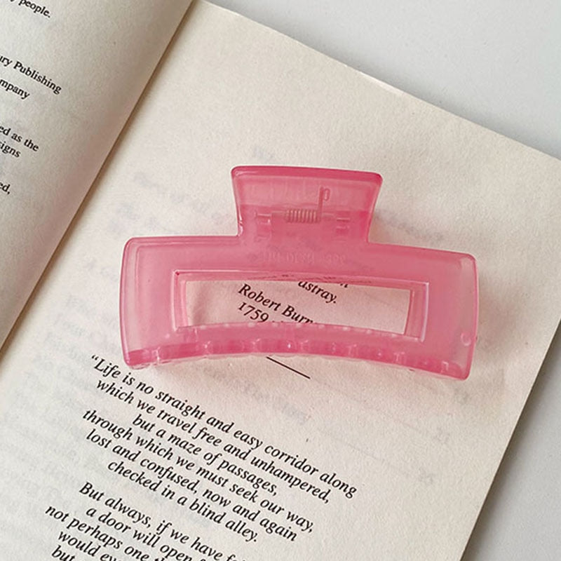 Acrylic Hair Claws for Women Girls Bath Clip