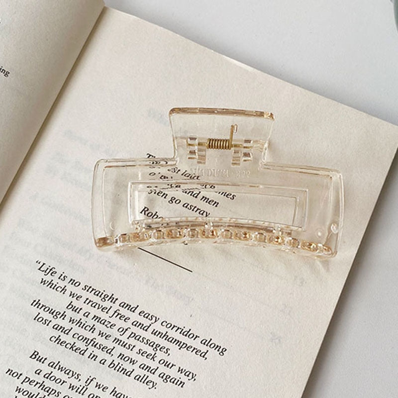 Acrylic Hair Claws for Women Girls Bath Clip