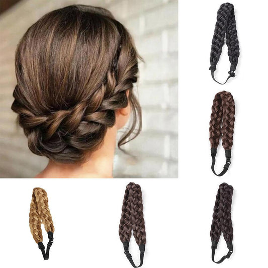 Synthetic Wig Twist Hair Bands Fashion Wedding Bride Braids