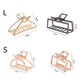 Women Girls  Metal Hair Crab Moon Shape Hair Claw Clip Large Size
