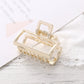 Women Girls  Metal Hair Crab Moon Shape Hair Claw Clip Large Size