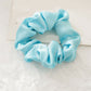 Women Silk Scrunchie Elastic Handmade Multicolor Hair Band Ponytail Holder