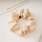 Women Silk Scrunchie Elastic Handmade Multicolor Hair Band Ponytail Holder