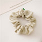 Women Silk Scrunchie Elastic Handmade Multicolor Hair Band Ponytail Holder