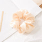 Women Silk Scrunchie Elastic Handmade Multicolor Hair Band Ponytail Holder