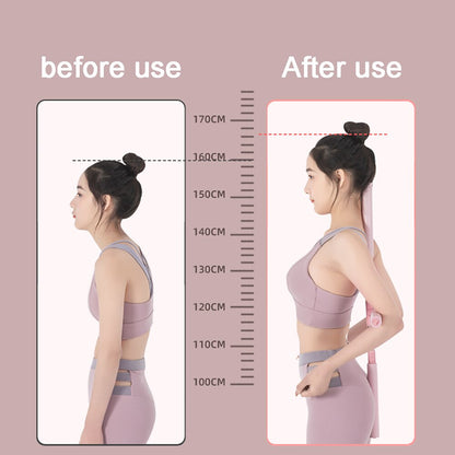 Yoga pose correction stick