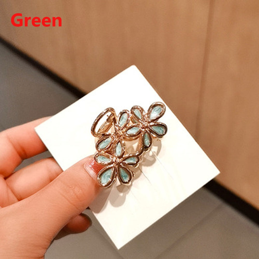 1 Pcs Mini Women Flower Hair Clip Fashion Sweet Style Hairpin Claw Clip Hair Accessories