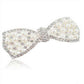 1 Pcs Fashion Women Girls Crystal Rhinestone Bow Hair Clip Beauty Hairpin Barrette Head Ornaments Hair Accessories